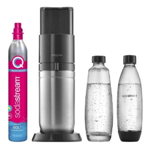 DUO szódakészítő, 2 üveggel, Metallic Black - SodaStream