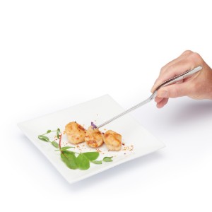 Íves csipesz díszítéshez, rozsdamentes acél, 21 cm, "Master Class" - Kitchen Craft