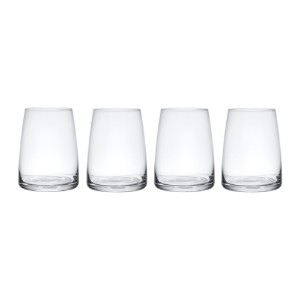 4 ivópohár készlet, kristályos üvegből, 350 ml, "Palermo" - Mikasa