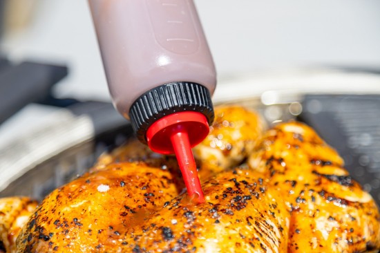 Szószos üveg, 3 cserélhető véggel, 350 ml, műanyag, "Master Class" - Kitchen Craft
