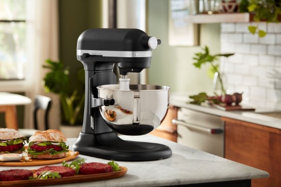 Keverő 5,2 literes edénnyel, HEAVY DUTY modell,  Matte Black - KitchenAid
