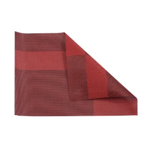 4 tányéralátétből álló szett (tányértartó), 45 × 30 cm, Burgundy