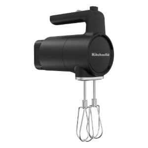 GO akkumulátoros kézi mixer, 7 sebességes, akkumulátorral, matt fekete - KitchenAid