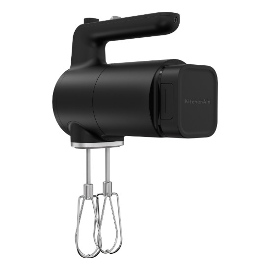 GO akkumulátoros kézi mixer, 7 sebességes, akkumulátorral, matt fekete - KitchenAid