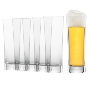 6 db Söröspohár, kristályos üveg, 307 ml, "Beer Basic" - Schott Zwiesel