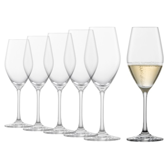  Schott Zwiesel  -  263 ml-es,  6 darabos pezsgős pohár készlet