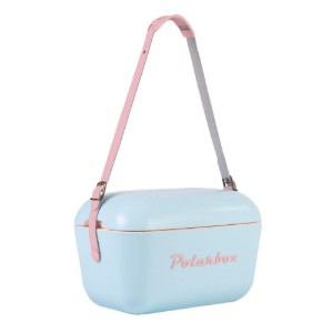 Hűtődoboz, 12 L, "Pop", Sky Blue - Baby Rose - Polarbox