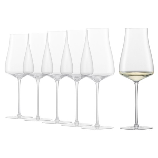 6 részes Sauvignon Blanc üvegkészlet, kristályos üveg, 402ml, "Classics Select" - Schott Zwiesel