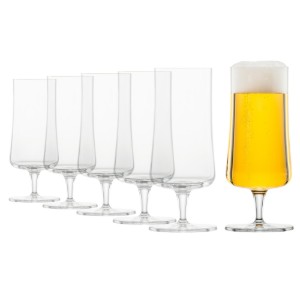 6 részes söröspohár készlet, kristályos üveg, 405ml, "Basic Bar Motion" - Schott Zwiesel
