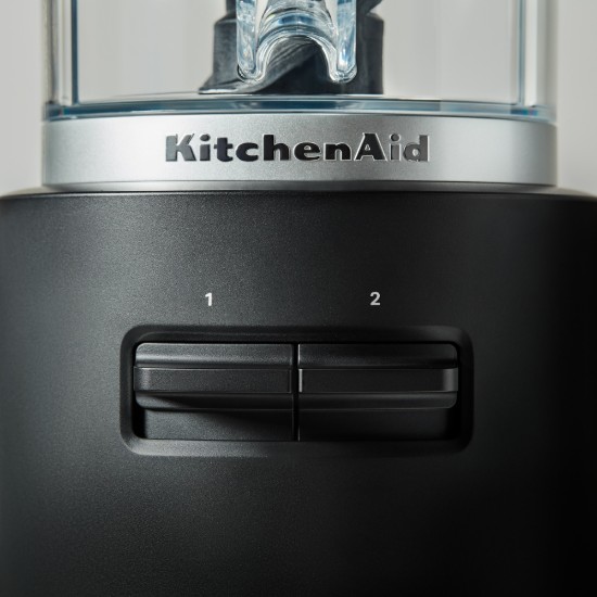Chopper Go Cordless, akkumulátor nélkül, 1,18L, matt fekete - KitchenAid