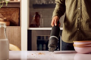 "Go Cordless" konyhai porszívó, elem nélkül, matt fekete - KitchenAid