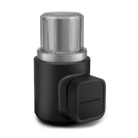 GO akkumulátoros kávédaráló, 113g, akkumulátorral, Matte Black - KitchenAid
