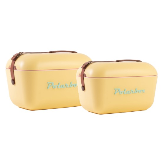 Hűtőláda, 12L,  "Classic", Yellow - Cyan - Polarbox