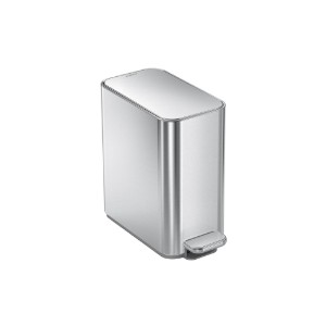 simplehuman - Pedálos szemetes, 5 l, rozsdamentes acél, szálcsiszolt 