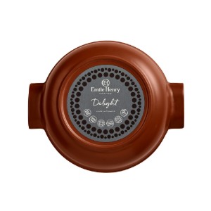 Kerámia Cocotte főzőedény, 27cm/2,5L "Delight", Sienna - Emile Henry
