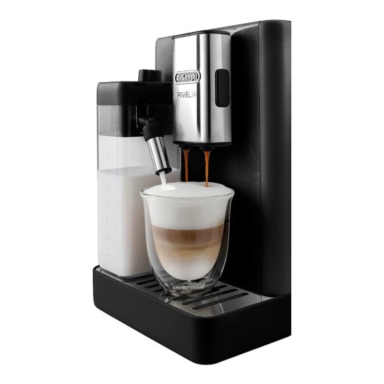 Automata eszpresszógép, 1450W, "Rivelia", Onyx Black - DeLonghi
