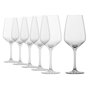 Schott Zwiesel - 6 darab 497 ml-es  vörösbor pohárkészlet, "Taste"