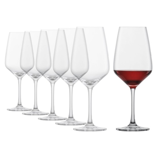 Schott Zwiesel - 6 darab 497 ml-es  vörösbor pohárkészlet, "Taste"