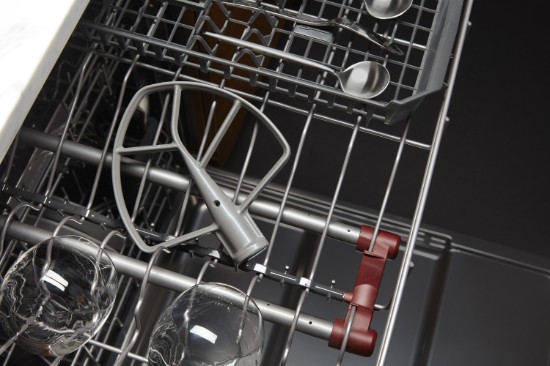Lapos verő tálemelő keverőkhöz, ezüstös bevonat - KitchenAid