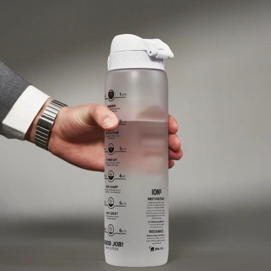 Vizes palack "Times To Drink", recyclon™, 1L, Ice - Ion8