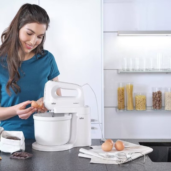 Kézi mixer tállal, 400 W, 3 L, 4 sebesség - Braun