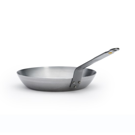 Grill serpenyő, acél, 26 cm, "Mineral B" - de Buyer