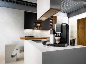 Automata eszpresszógép 1450W, "Dinamica", fekete - DeLonghi