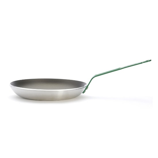 de Buyer - 28 cm-es "Choc Resto Induction" tapadásmentes serpenyő, Zöld nyéllel