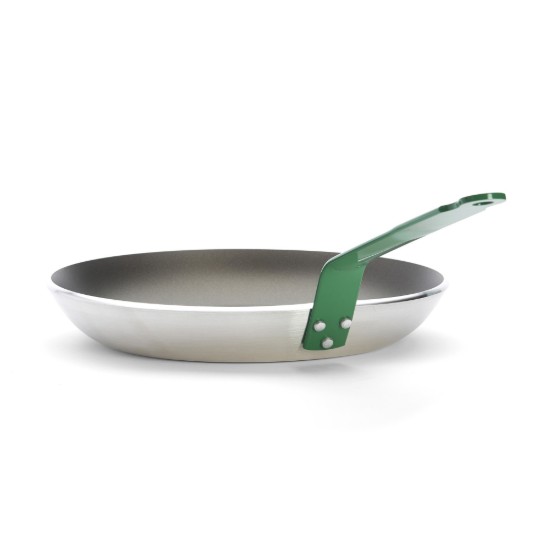 de Buyer - 28 cm-es "Choc Resto Induction" tapadásmentes serpenyő, Zöld nyéllel