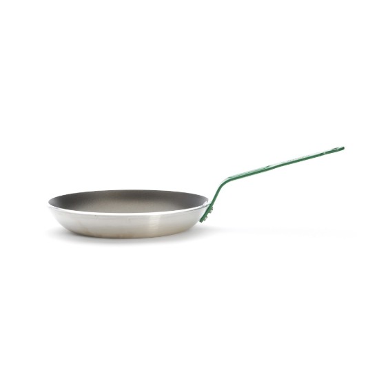 de Buyer - 24 cm-es "Choc Resto Induction" tapadásmentes serpenyő, Zöld nyéllel