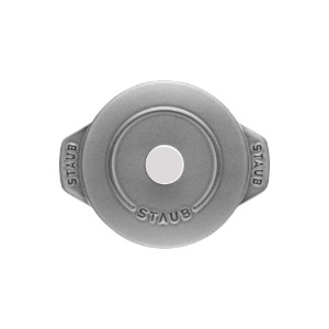 Staub - Mini Cocotte edény rizsnek, öntöttvas, 12cm/0,75L, Graphite Grey
