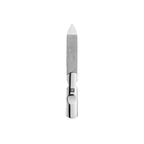 3 darabos szett napi körömápoláshoz, rozsdamentes acél, bőrtok, piros - Zwilling Classic Inox