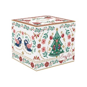 Bögre, porcelán, 300 ml, "Christmas Folk" - Nuova R2S