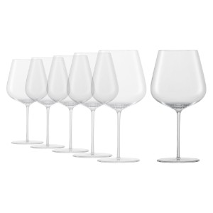 6 db-os burgundi-boros pohárkészlet, kristályos üvegből, 955 ml, "Vervino" - Schott Zwiesel