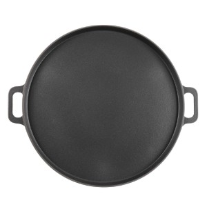 Öntöttvas tálca, lábakkal, 40 cm - Zokura