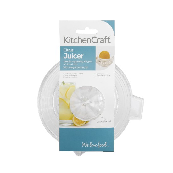 Kitchen Craft citromcsavaró, anyaga üveg