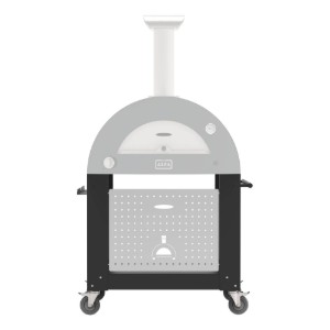 Sütőalap, 2 Pizze, Fekete - Alfa