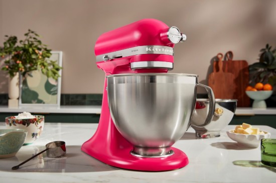  KitchenAid - Mixer tállal 4.7L, Artisan 195, Hibiscus 