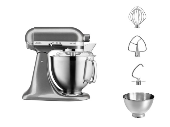 KitchenAid - Artisan Robotgép, 4.8L, 185-ös modell, Medallion Silver