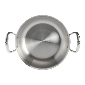 Rozsdamentes acél sauté serpenyő 2 fogantyúval "Affinity", 28 cm / 4,9 l - de Buyer