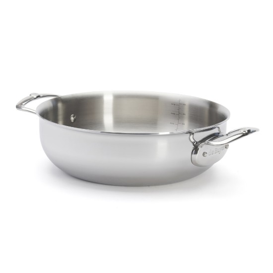 Rozsdamentes acél sauté serpenyő 2 fogantyúval "Affinity", 28 cm / 4,9 l - de Buyer
