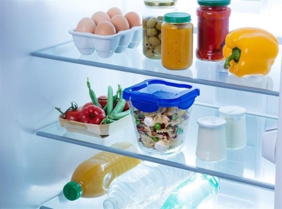 Mély, szögletes ételtartó, légmentesen záródó fedéllel, hőálló üveggel, 12x12cm/0,8L, "Cook&Go" - Pyrex