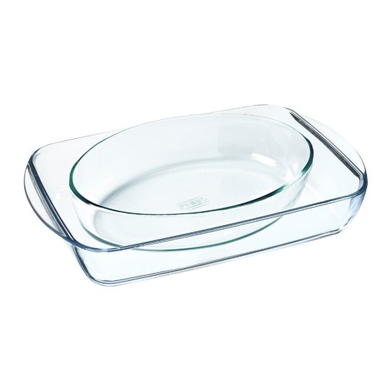 2 edényből álló készlet, hőálló üveg, 2.7L/2.2L - Pyrex