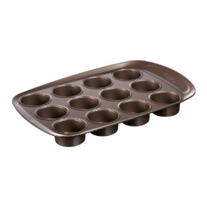 12 rekeszes muffin tepsi, szénacél, 38x25,5 cm, "Asimetria" - Pyrex