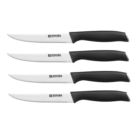4 steak késből álló készlet, rozsdamentes acél - Zokura