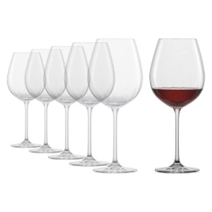 6 db vörösboros pohár készlet, "Prizma" 613 ml - Schott Zwiesel