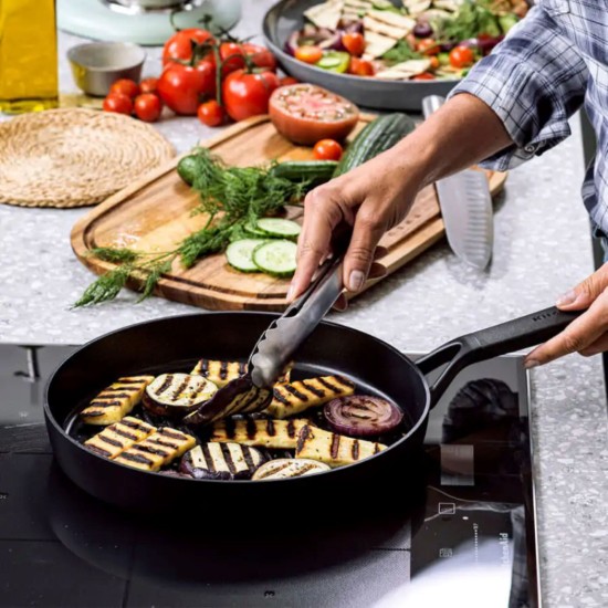 Tapadásmentes grillserpenyő, alumínium, 28 cm, "Classic" - KitchenAid