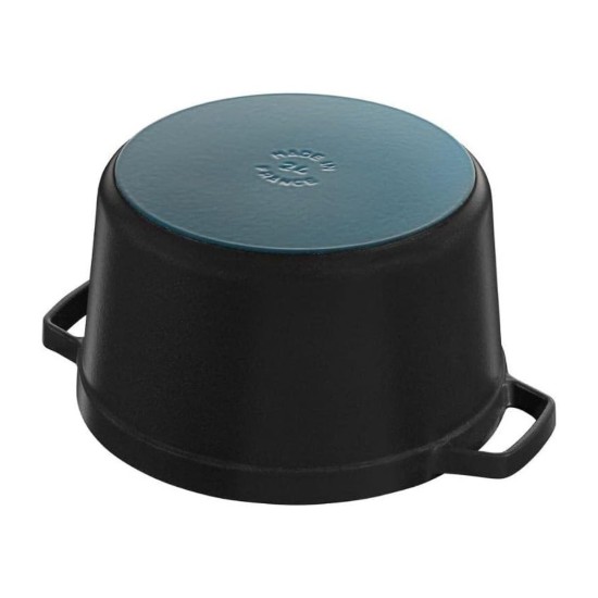 Cocotte edény, öntöttvas, 24cm/4,7L, Black - Staub