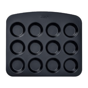 12 rekeszes muffinformálca, fém, GLIDE - Pyrex