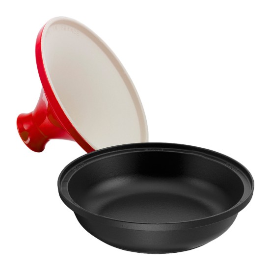 Staub öntöttvas Tajine kerámia fedővel, 28 cm, Cherry